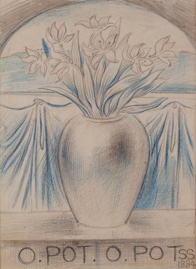 O Pot O Pot, 1884 door Simeon Solomon